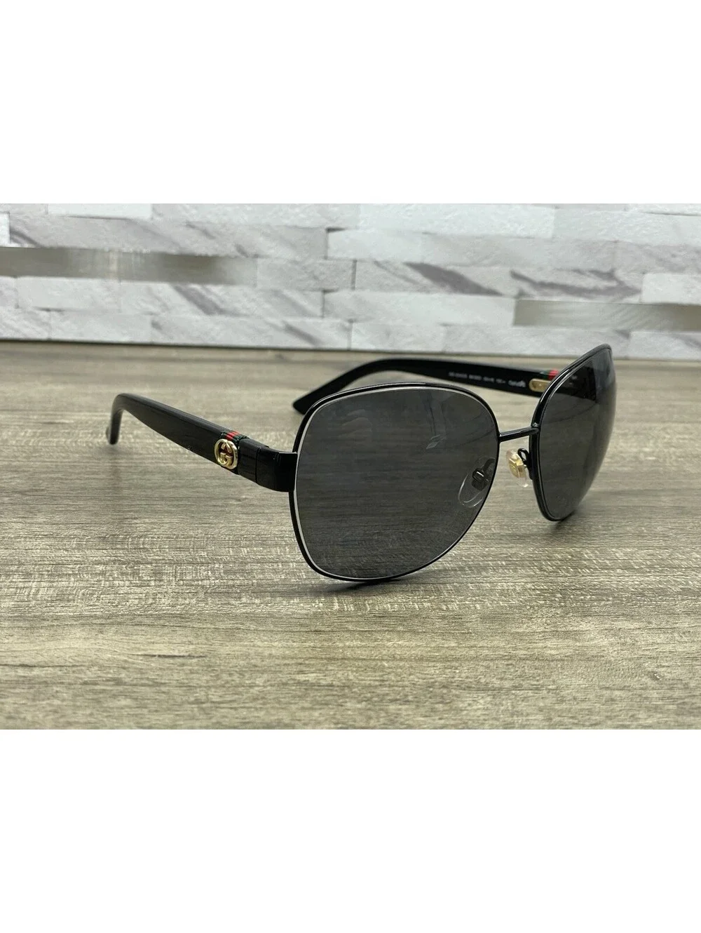 Women’s Gucci Sunglasses GG4242/S Black Luxury Italy FRAMES ONLY 59[]16-130